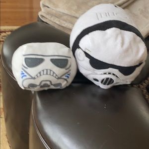 Star Wars StormTrooper plushies like new!